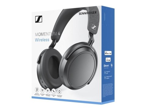Sennheiser Momentum 4 Wireless - słuchawki bezprzewodowe