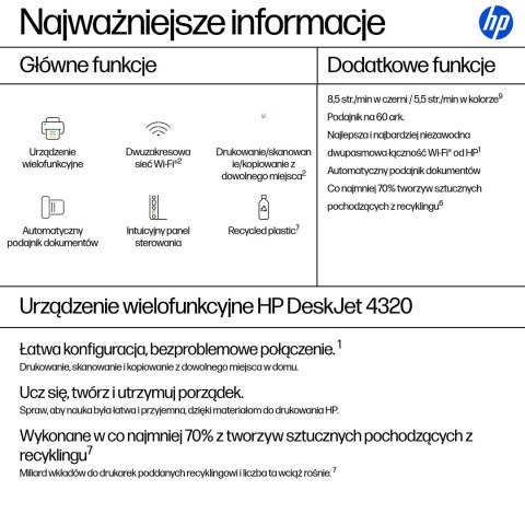 Urządzenie wielofunkcyjne HP DeskJet 4320