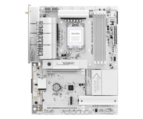 Asrock B860 Challenger WiFi White Intel B860 LGA 1851 (Socket V1) ATX