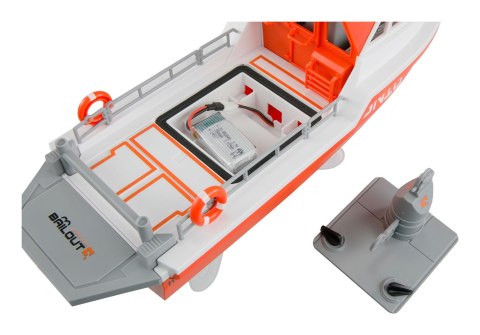 Amewi Łódź Ratunkowa Bezszczotkowy Jet Drive 320mm RTR Biały/Pomarańczowy (26116)