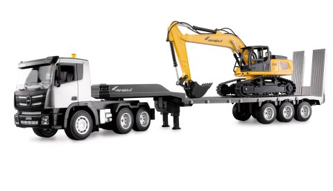 Amewi Truck G836E Zestaw do ciągnika i koparki RTR