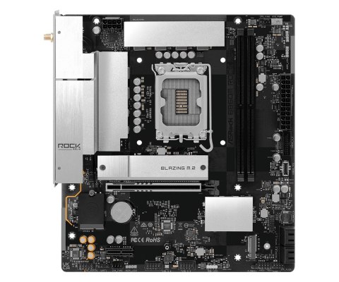 Asrock B860M Rock WiFi Intel B860 LGA 1851 (Socket V1) micro ATX