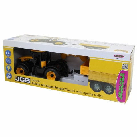 Jamara JCB Fastrac Traktor zdalnie sterowany model Silnik elektryczny 1:24