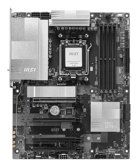 MSI PRO B850-P WIFI płyta główna AMD B850 Gniazdo AM5 ATX