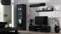 Półka 125cm (2szt) SOHO czarny mat