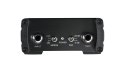 Mackie MDB-1A - Active direct box - Gitara basowa - Synthesizer - Schwarz - 20 - 20000 Hz - 330000 Ohm - 24-48