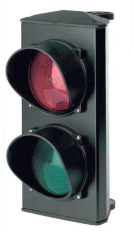 Semafor CAME PSSRV2 (2-komorowy: czerwone-zielone) 230V LED