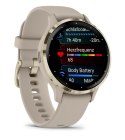 Zegarek sportowy Garmin Venu 3S AMOLED 41mm French Grey