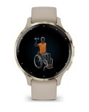 Zegarek sportowy Garmin Venu 3S AMOLED 41mm French Grey