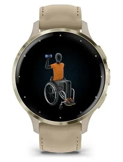 Zegarek sportowy Garmin Venu 3S 41mm Soft Gold