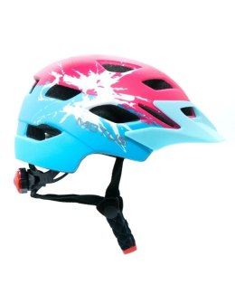 Kask rowerowy Motus CB46-90A rozmiar S/M, czerwono-niebieski (MOTHAM4KB)