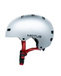 Kask rowerowy Motus MD-107 rozmiar M, srebrny (MOTHAM30S)