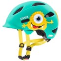 Kask rowerowy dziecięcy uvex oyo style monster lagoon matt 50-54