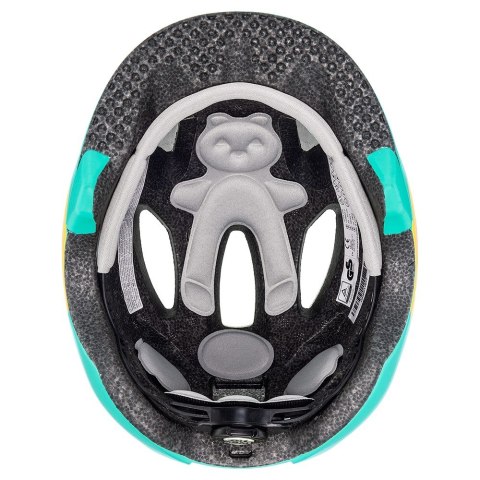 Kask rowerowy dziecięcy uvex oyo style monster lagoon matt 50-54