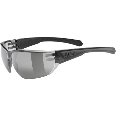 Okulary rowerowe UVEX Equate Black Matt Smoke