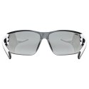 Okulary rowerowe UVEX Equate, white matt/mir.silver