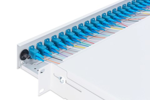 Digitus Panel światłowodowy, z wyposażeniem, LC, OM4