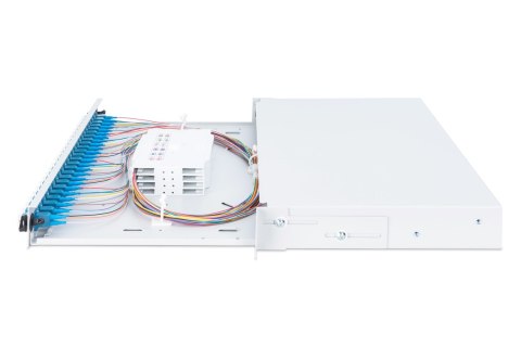 Digitus Panel światłowodowy, z wyposażeniem, LC, OM4