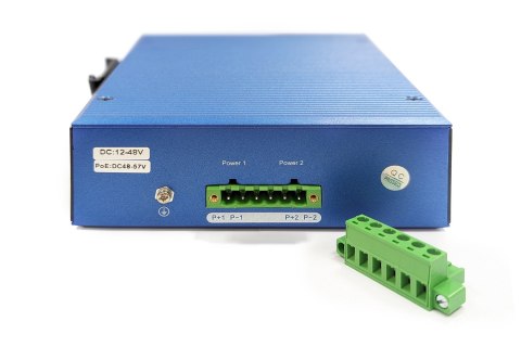 Digitus Przemysłowy 16+2 portowy zarządzany przełącznik Gigabit Ethernet PoE L2