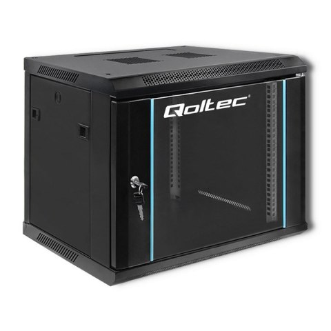 Szafa RACK 19" 9U 600 x 500 x 450 Czarna Wisząca