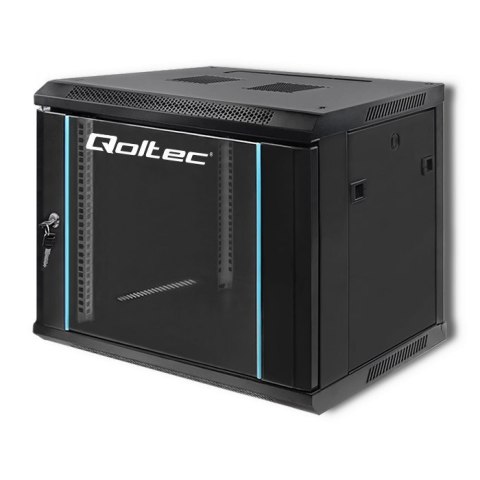 Szafa RACK 19" 9U 600 x 500 x 450 Czarna Wisząca