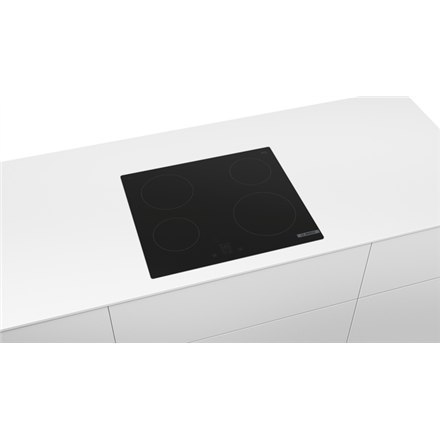 Bosch Bosch | PKE611BA2E Seria 4 | Płyta | Vitroceramic | Liczba palników/stref gotowania 4 | Touch | Czarny