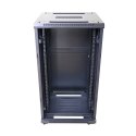 Szafa rack 22U 600x600 Czarna stojąca