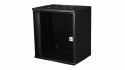 Equip EWM-12-5440-B stojak 12U Szafa wisząca Czarny
