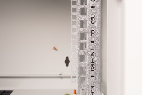 Digitus Szafa sieciowa wisząca Unique 19" 7U rack 600x450, drzwi szyba, szary, niedzielona, złożona, 100kg