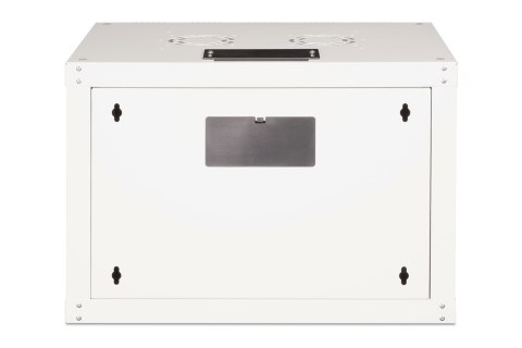 Digitus Szafa sieciowa wisząca Unique 19" 7U rack 600x450, drzwi szyba, szary, niedzielona, złożona, 100kg