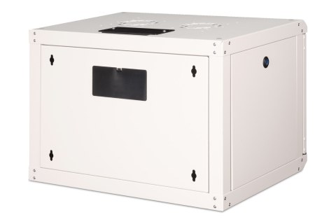 Digitus Szafa sieciowa wisząca Unique 19" 7U rack 600x450, drzwi szyba, szary, niedzielona, złożona, 100kg
