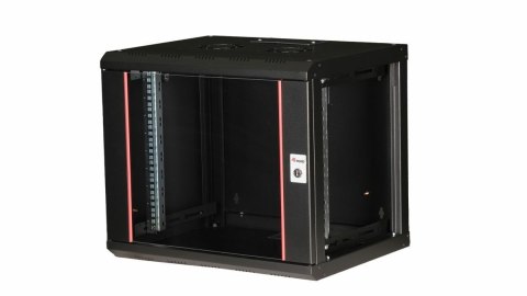 Equip EPM-09-6045-B-CBAA stojak 9U Szafa wisząca Czarny