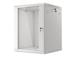 Lanberg WF01-6615-10S stojak 15U Szafa wisząca Szary