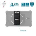 Mobilis 067014 etui na tablet 20,3 cm (8") Pokrowiec Czarny