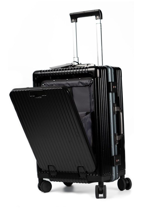 RealPower HGP-1 Walizka Czarny Kopolimer akrylonitrylo-butadieno-styrenowy (ABS)