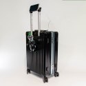 RealPower HGP-1 Walizka Czarny Kopolimer akrylonitrylo-butadieno-styrenowy (ABS)
