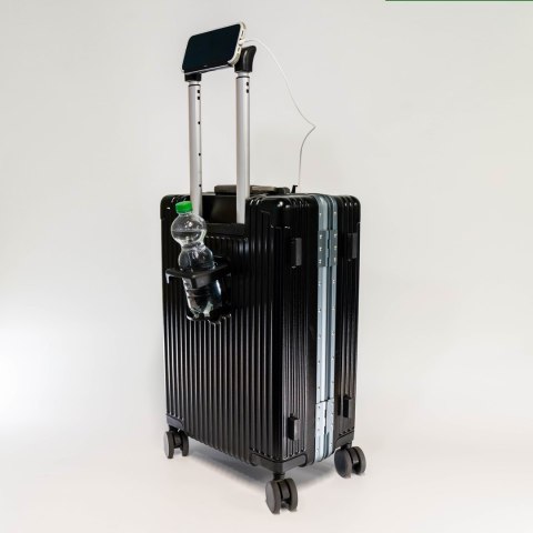 RealPower HGP-1 Walizka Czarny Kopolimer akrylonitrylo-butadieno-styrenowy (ABS)