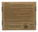 RealPower 495562 stojak na laptop Podstawka na notebooka Stal nierdzewna 43,2 cm (17")