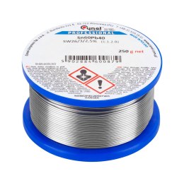 LUT0112-250 Cyna 3mm/250g Sn60Pb40 CYNEL CYNEL