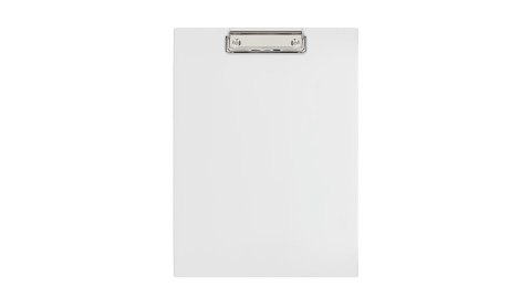 ND39_184964 CLIPBOARD A4 DESKA PCV BIA KL01 B-FOL BIURFOL