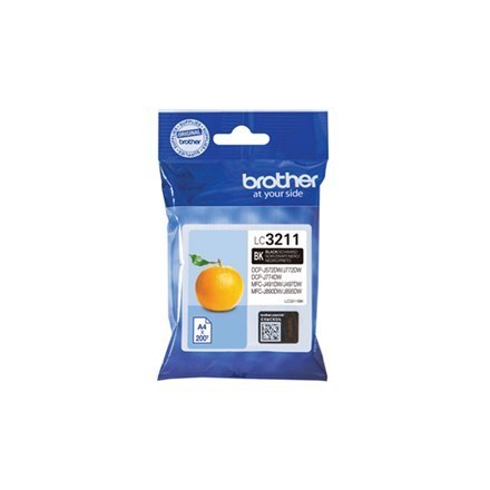 Brother Brother LC | 3211BK | Czarny | Wkład atramentowy | 200 stron
