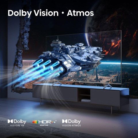 Hisense E7Q PRO 43E7Q PRO 109,2 cm (43") 4K Ultra HD Smart TV Wi-Fi Czarny