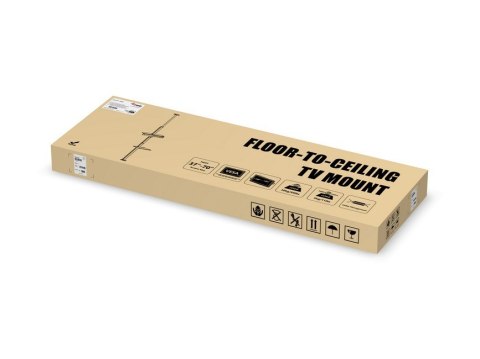 Mocowanie do telewizora LCD (zmotoryzowane) - Plastik, Aluminium, Stal - Rozmiar ekranu: 94-165.1 cm (37"-65")