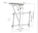 Biurko Equip model 650610 32' - 65'