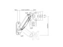 Equip 650136 uchwyt / stojak do monitorów 81,3 cm (32") Ściana Czarny