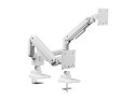 Equip 650183 uchwyt / stojak do monitorów 88,9 cm (35") Biurko Biały