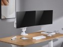 Equip 650183 uchwyt / stojak do monitorów 88,9 cm (35") Biurko Biały