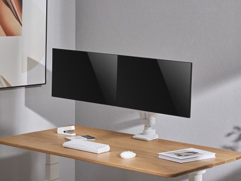 Equip 650183 uchwyt / stojak do monitorów 88,9 cm (35") Biurko Biały