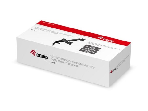 Equip Uchwyt stołowy 17"-32" / 2TFT 360° Sprężyna gazowa 9 kg detaliczny