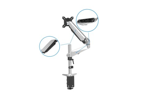 Digitus Uchwyt do pojedynczego monitora, 32", 8 kg
